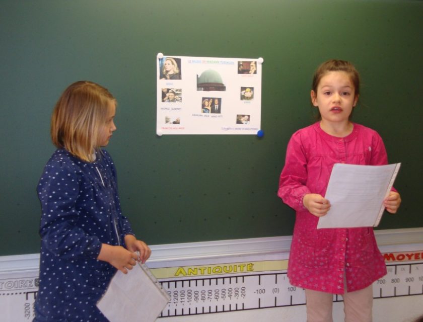 CLARA ET LOU MUSEE THUSSAUD